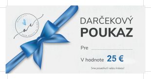 Darčekový poukaz 25€
